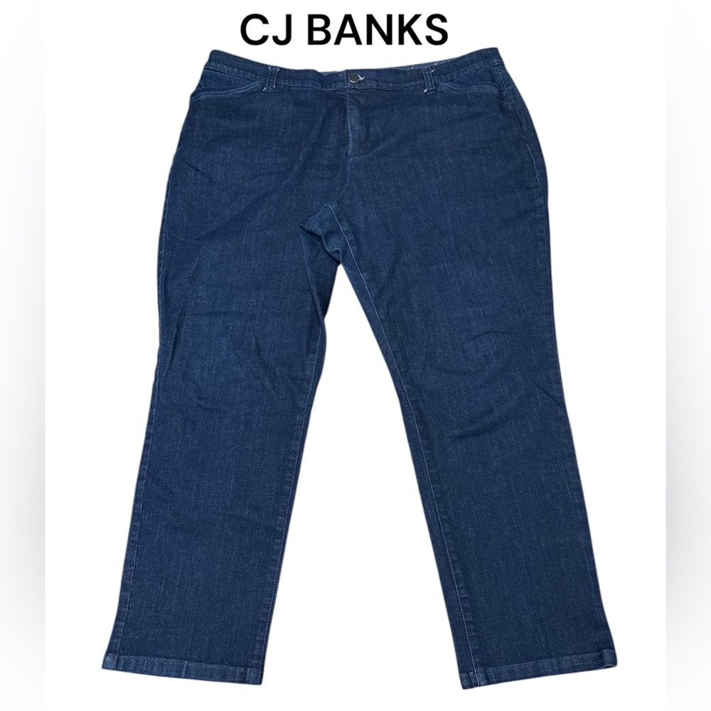 CJ BANKS signature slimming trouser style jeans